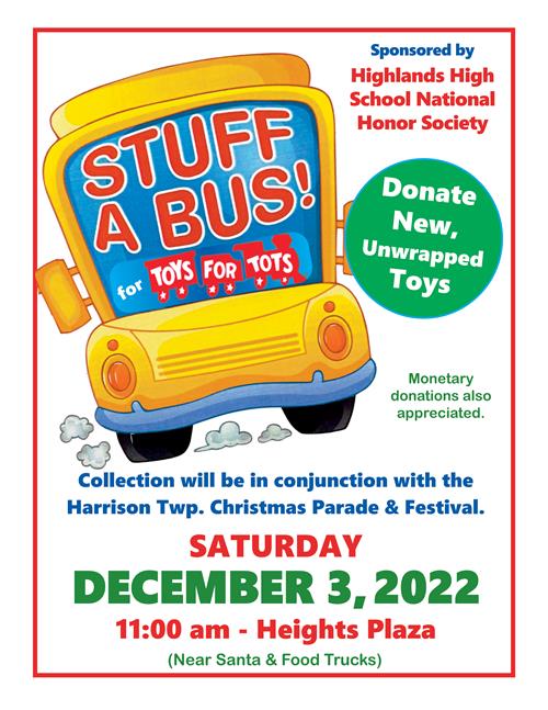 Stuff a bus flyer
